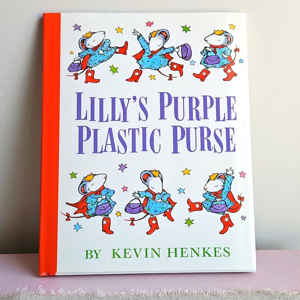 ✨Lilly’s Purple Plastic Purse by Kevin Henkes, Vintage 1996